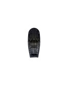 Royal Enfield GT Continental and Interceptor 650 Diamond Design Leather Dual Seat Black