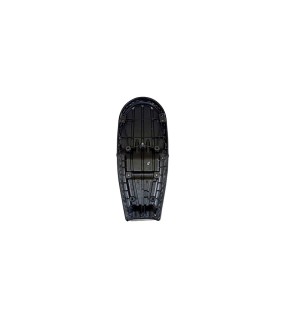 Royal Enfield GT Continental and Interceptor 650 Diamond Design Leather Dual Seat Black