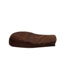 Royal Enfield GT Continental and Interceptor 650 Diamond Design Dual Leather Seat Brown