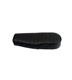 Royal Enfield Twins GT Continental and Interceptor 650 Dual Genuine Leather Seat Black