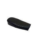 Royal Enfield Twins GT Continental and Interceptor 650 Dual Genuine Leather Seat Black