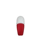 Royal Enfield GT and Interceptor 650cc Red Leather Dual Seat With White Cowl