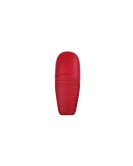 Royal Enfield GT and Interceptor 650cc Red Color Genuine Leather Dual Seat
