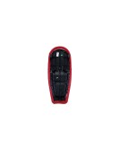 Royal Enfield GT and Interceptor 650cc Red Color Genuine Leather Dual Seat