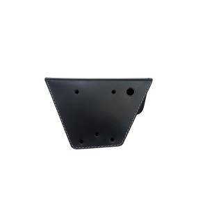 Royal Enfield GT Continental and Interceptor 650 Side Panel Bag Black Genuine Leather