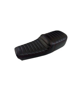 Royal Enfield GT and Interceptor 650cc Genuine Leather Black Dual Seat D20