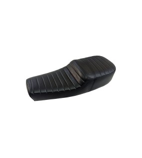 Royal Enfield GT and Interceptor 650cc Genuine Leather Black Dual Seat D21