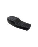 Royal Enfield GT and Interceptor 650cc Genuine Leather Black Dual Seat D21