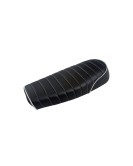 Royal Enfield GT and Interceptor 650cc Genuine Leather Black Dual Seat D22