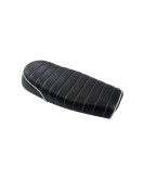 Royal Enfield GT and Interceptor 650cc Genuine Leather Black Dual Seat D22