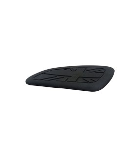 Royal Enfield GT and Interceptor 650cc Rubber Knee Pad Black