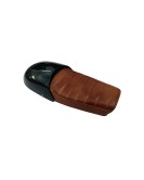 Royal Enfield GT and Interceptor 650cc Leather Dual Seat With Green Cowl D8