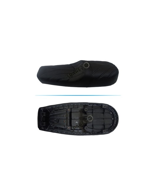 Royal Enfield GT and Interceptor 650cc Leatherite Dual Seat Black D25