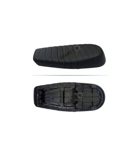 Royal Enfield GT and Interceptor 650cc Genuine Leather Dual Seat Black D26