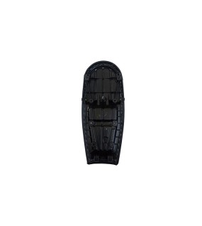 Royal Enfield GT and Interceptor 650cc Genuine Leather Dual Seat Black D27
