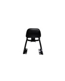 Royal Enfield Interceptor and GT 650 Rear Luggage Rack Carrier With Backrest Black