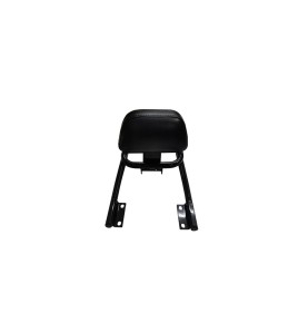 Royal Enfield Interceptor and GT 650 Rear Luggage Rack Carrier With Backrest Black