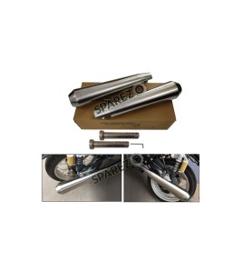 Royal Enfield GT and Interceptor 650cc SS AEW TE 103 Exhaust Silencer Pair  