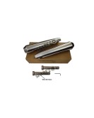 Royal Enfield GT and Interceptor 650cc SS AEW TE 103 Exhaust Silencer Pair  