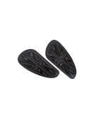 Customized Royal Enfield Interceptor 650 Leather Knee Pad Pair Union Jack D6