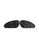 Customized Royal Enfield Interceptor 650cc Leather Knee Pad Pair Union Jack D5