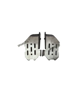 Royal Enfield GT and Interceptor 650cc Wide Pillion Footrest Pair Accessories  