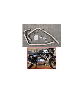Royal Enfield GT and Interceptor 650cc SS LH-RH Exhaust Header Pipe Matt Finish