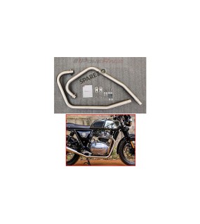 Royal Enfield GT and Interceptor 650cc SS LH-RH Exhaust Header Pipe Matt Finish