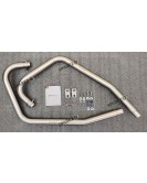 Royal Enfield GT and Interceptor 650cc SS LH-RH Exhaust Header Pipe Matt Finish