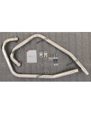 Royal Enfield GT and Interceptor 650cc SS LH-RH Exhaust Header Pipe Polished