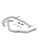Royal Enfield GT and Interceptor 650cc Red Rooster Header Bend Pipe Matt Finish