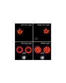 Royal Enfield Interceptor and GT 650 LED Tail Lamp with Turn Signal Function