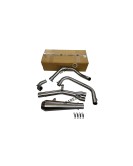 Royal Enfield Interceptor and GT 650 AEW SS 2in1 Exhaust Silencer Matt Finish