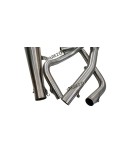 Royal Enfield Interceptor and GT 650 AEW SS 2in1 Exhaust Silencer Matt Finish