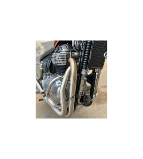 Royal Enfield Interceptor and GT 650 AEW SS 2in1 Exhaust Silencer Matt Finish