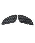 Royal Enfield Interceptor and GT 650 Tank Rubber Knee Pad Pair Black