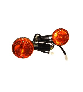 Royal Enfield Classic 500cc Indicators Orange Lens Pair