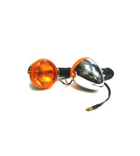 Royal Enfield Electra Pair Of Indicators Orange Lens