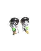 Complete Clear Pilot Lamp 12v Chromed Assembly