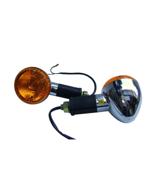 Brand New Royal Enfield Orange Indicator Pair 1