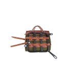 Royal Enfield New Classic Reborn 350 Olive Color Bags With Mounting Pair