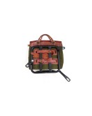 Royal Enfield New Classic Reborn 350 Olive Color Bags With Mounting Pair