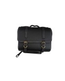 Royal Enfield New Classic Reborn 350 Leather Black Bags With Mounting Pair