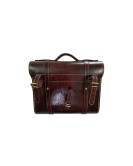 Royal Enfield New Classic Reborn 350cc Leather Antique Brown Bags and Mounting Pair