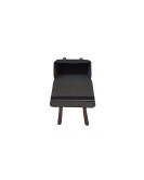 Royal Enfield New Classic Reborn 350 Leather Saddle Black Bags and Mounting Pair