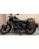 Royal Enfield New Classic Reborn 350cc Military Pannier Bags With Fitting