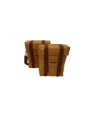 Royal Enfield New Classic Reborn 350cc Military Pannier Desert Color Bags With Fitting