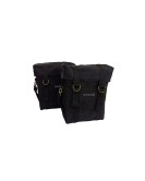Royal Enfield New Classic Reborn 350cc Military Pannier Black Color Bags With Fitting