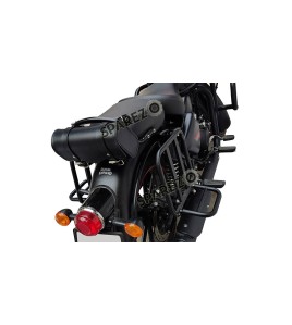 Royal Enfield New Classic Reborn 350cc Leather Tool Roll Accessories Bag Black