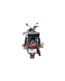 Royal Enfield New Classic Reborn 350cc Leather Tool Roll Accessories Bag Black